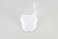 UFO PLASTIC FRONT PLATE, WHT/WHT