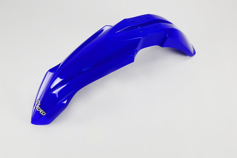 UFO PLASTIC FRONT FENDER, BLU/BLU