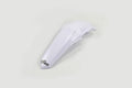UFO PLASTIC REAR FENDER, WHT/WHT