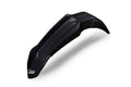 UFO PLASTIC FRONT FENDER, BLK/BLK