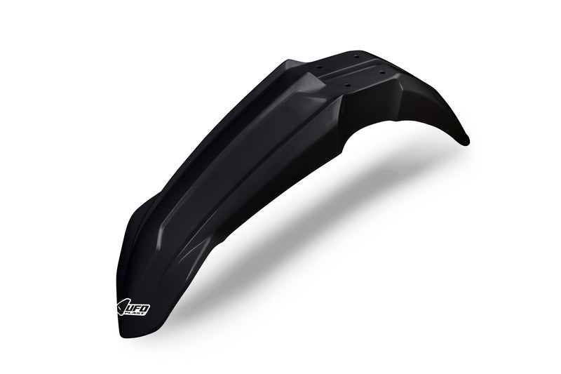 UFO PLASTIC FRONT FENDER, BLK/BLK