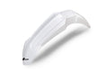 UFO PLASTIC FRONT FENDER, WHT/WHT