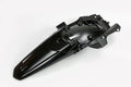 UFO PLASTIC REAR FENDER, BLK/BLK