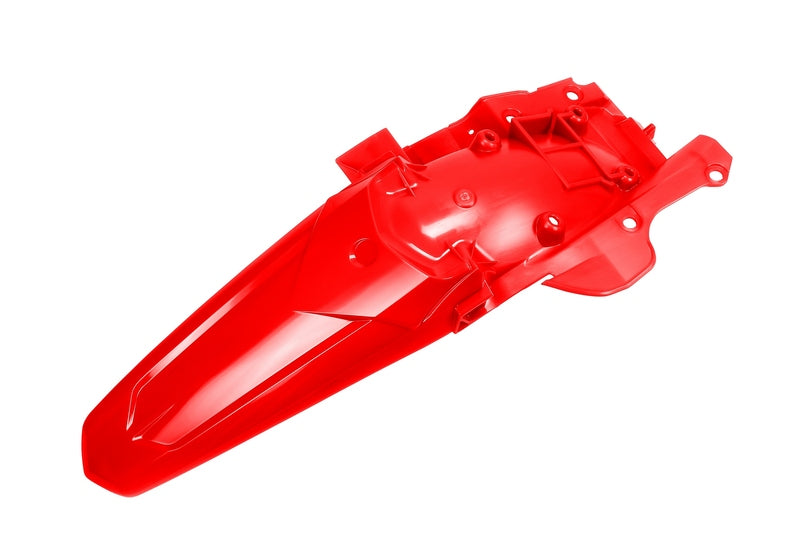 UFO PLASTIC REAR FENDER, RED/RED