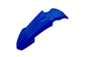 UFO PLASTIC FRONT FENDER, BLU/BLU