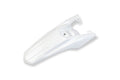 UFO PLASTIC REAR FENDER, WHT/WHT