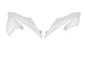 UFO PLASTIC RAD SCOOPS, WHT/WHT