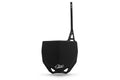UFO PLASTIC FRONT PLATE, BLK/BLK