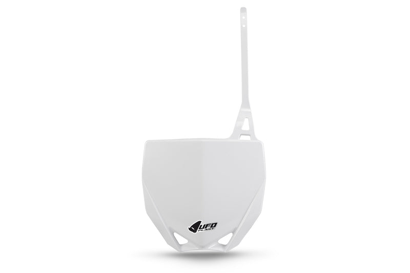 UFO PLASTIC FRONT PLATE, WHT/WHT
