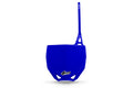 UFO PLASTIC FRONT PLATE, BLU/BLU
