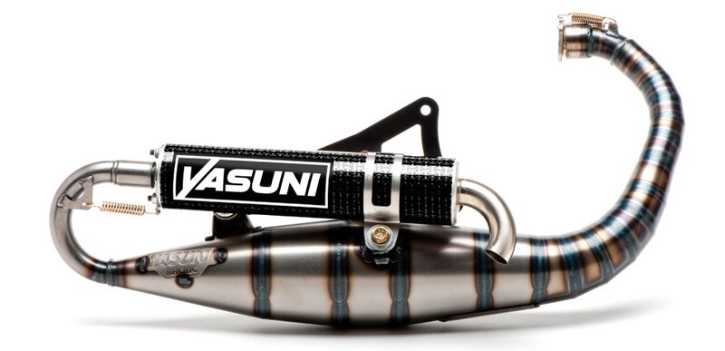 YASUN EXHAUST 2T CARRERA 16, ALU/CAR