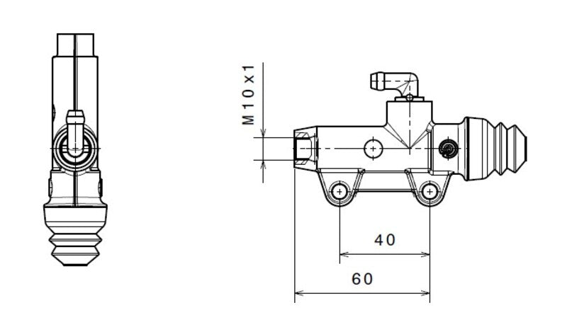 BREMB MASTER CYL REAR - 11 - NATURAL