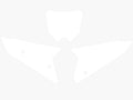 BBIRD STICKERS NUMBER PLATE, WHT