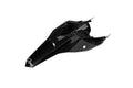 UFO PLASTIC REAR FENDER, BLK