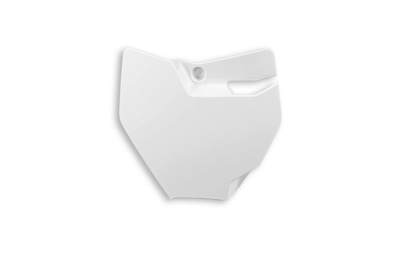 UFO PLASTIC NUMBER PLATE, WHT