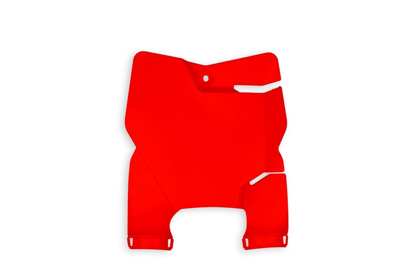 UFO PLASTIC NUMBER PLATE, RED