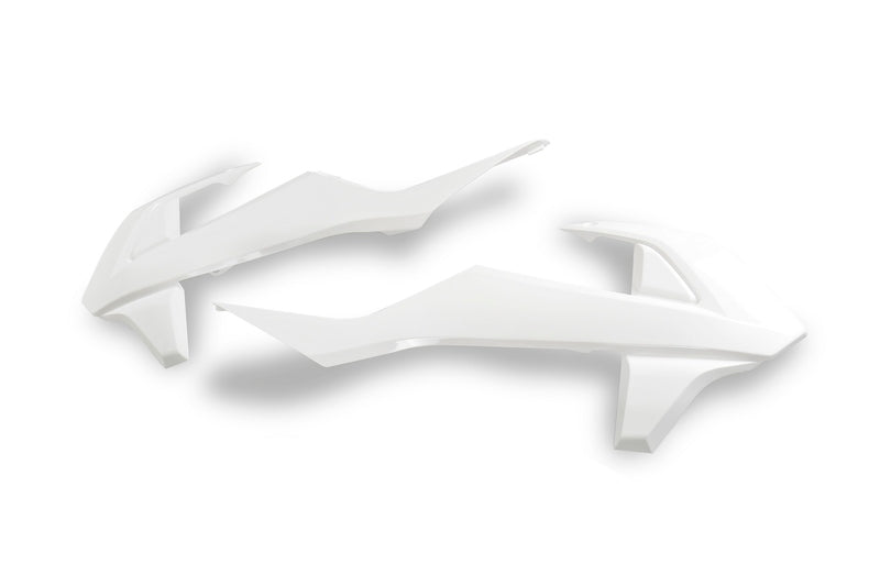 UFO PLASTIC RAD SCOOPS, WHT