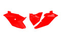 UFO PLASTIC SIDE PANELS, RED