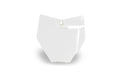 UFO PLASTIC FRONT PLATE, WHT