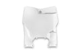 UFO PLASTIC FRONT PLATE, WHT
