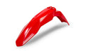 UFO PLASTIC FRONT FENDER, RED