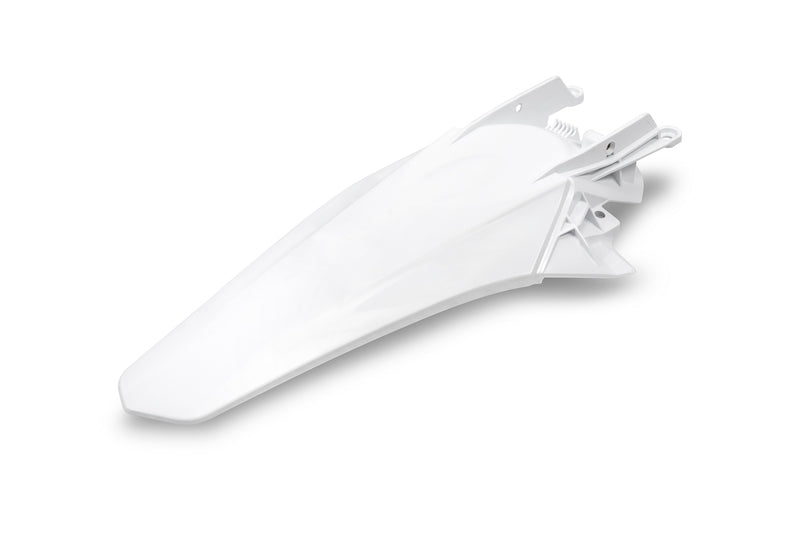 UFO PLASTIC REAR FENDER, WHT