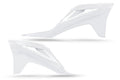 UFO PLASTIC RAD SCOOPS, WHT