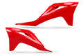 UFO PLASTIC RAD SCOOPS, RED