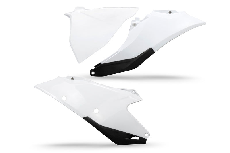 UFO PLASTIC SIDE PANELS, WHT