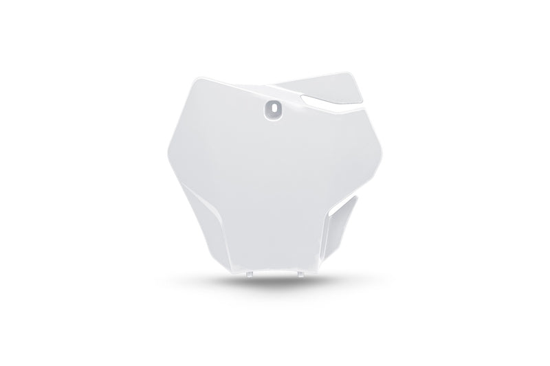 UFO PLASTIC FRONT PLATE, WHT
