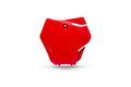 UFO PLASTIC FRONT PLATE, RED
