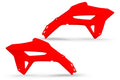 UFO PLASTIC RAD SCOOPS, RED
