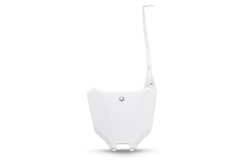 UFO PLASTIC FRONT PLATE, WHT