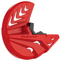 POLIS PROTECTION FORK BOTTOM & DISC, RED