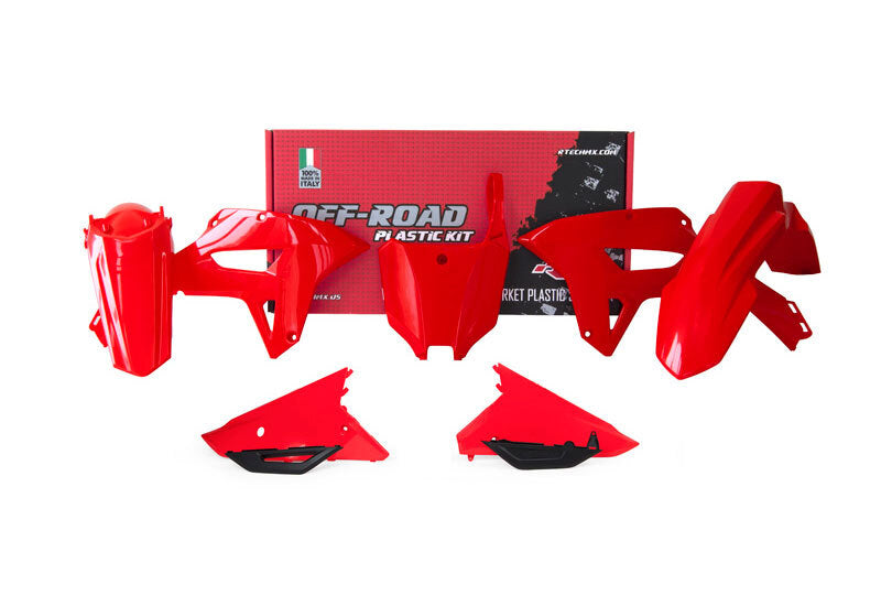 RTECH PLASTIC KIT 6 PCS, RED
