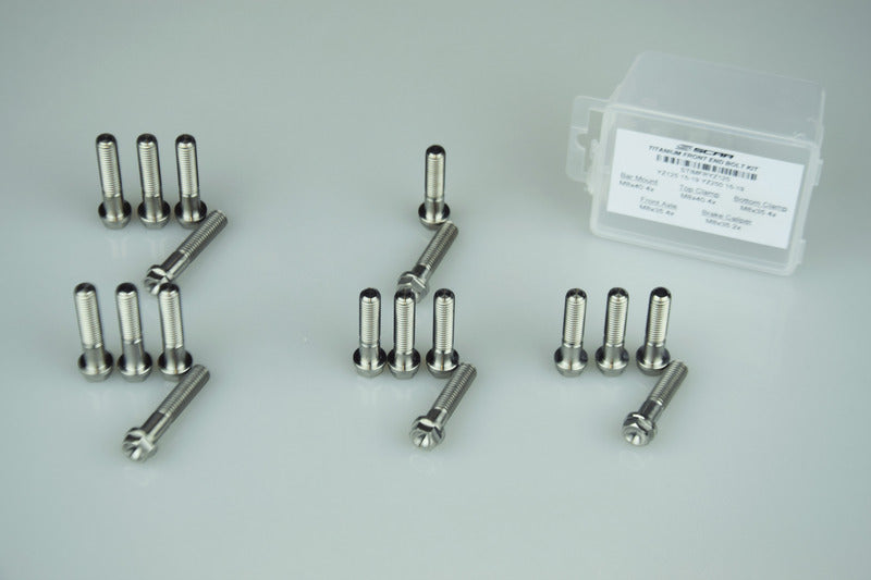 SCAR BOLTS FRONT END KIT, TIT