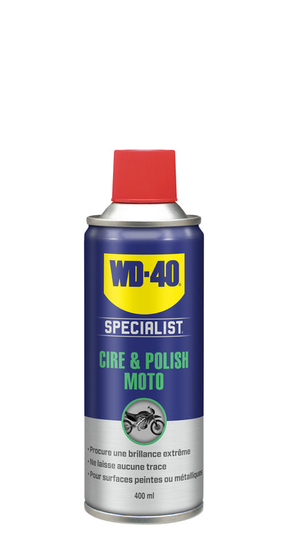 WD40 SPRAY WAX & POLISH 400ML
