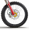 HAANW WHEEL FRONT 21X1.60, BLK/GLD