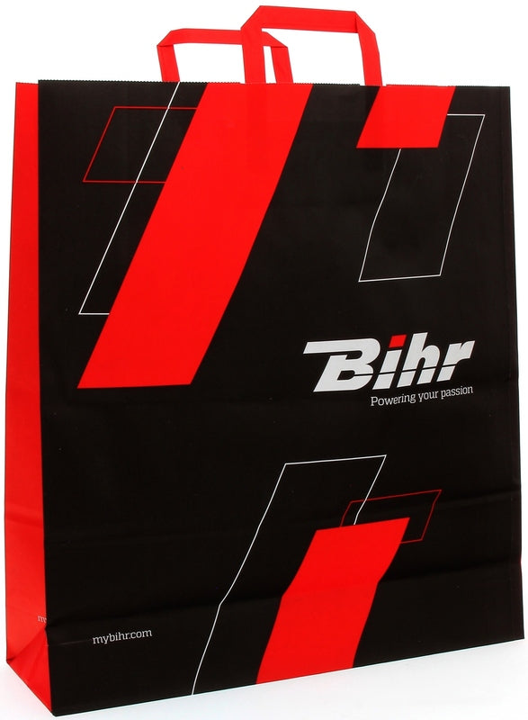 BIHR PAPER BAG BLACK 45X50+14CM