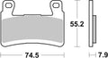 BREMB PADS 07KA29SR