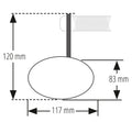 HIGHS VICTORY-BLAST HANDLEBAR END MIRROR