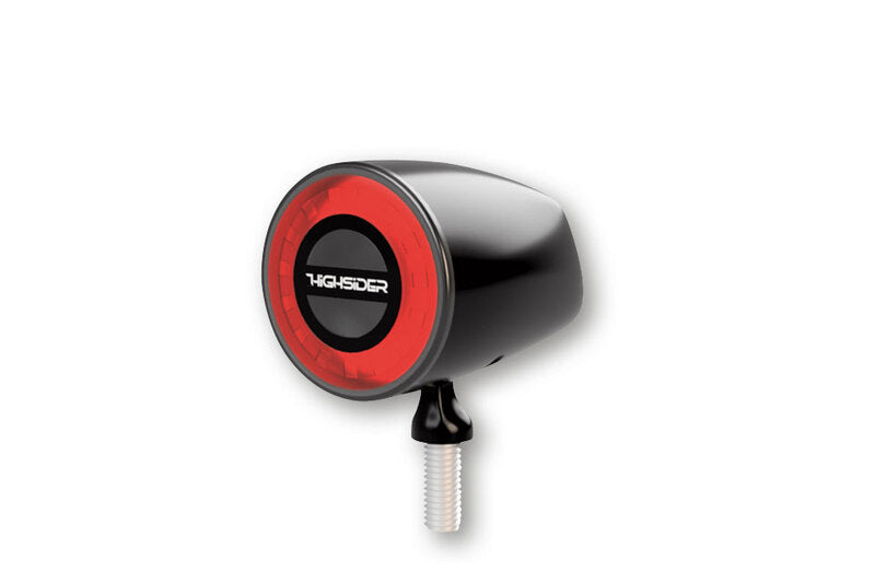 HIGHS ROCKET CLASSIC LED TAILLIGHT, BLK