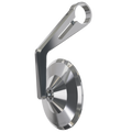 HIGHS MONTANA HANDLEBAR END MIRROR, CHR
