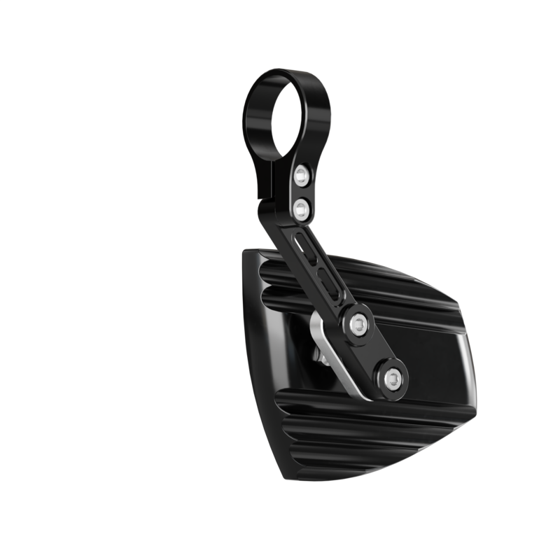 HIGHS WAVE HANDLEBAR END MIRROR, SIL