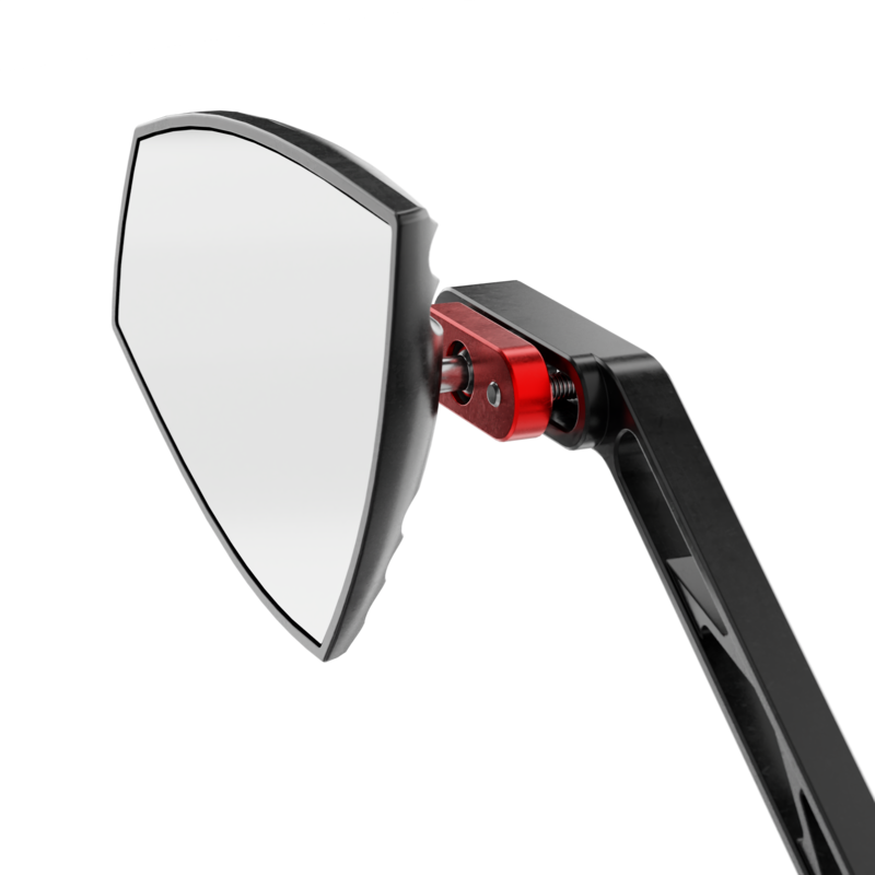 HIGHS WAVE MIRROR, RED
