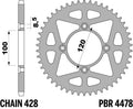 PBR RR SPROC 428 STEEL ST 4478, 63