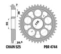 PBR RR SPROC 525 STEEL ST 4744, 43