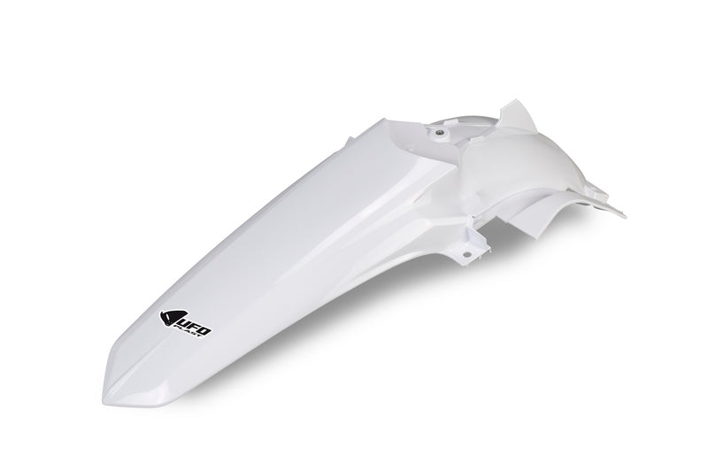 UFO PLASTIC REAR FENDER, WHT