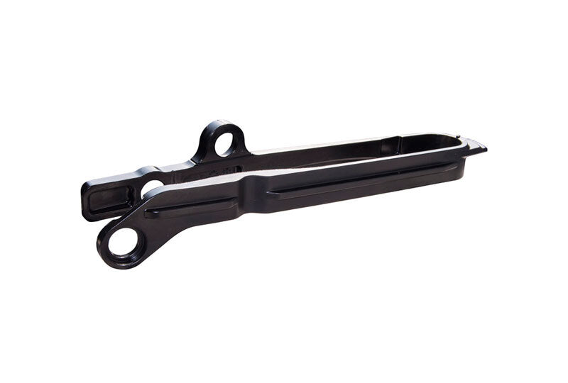 RTECH PLASTIC SWINGARM + CHAINSLIDE, BLK