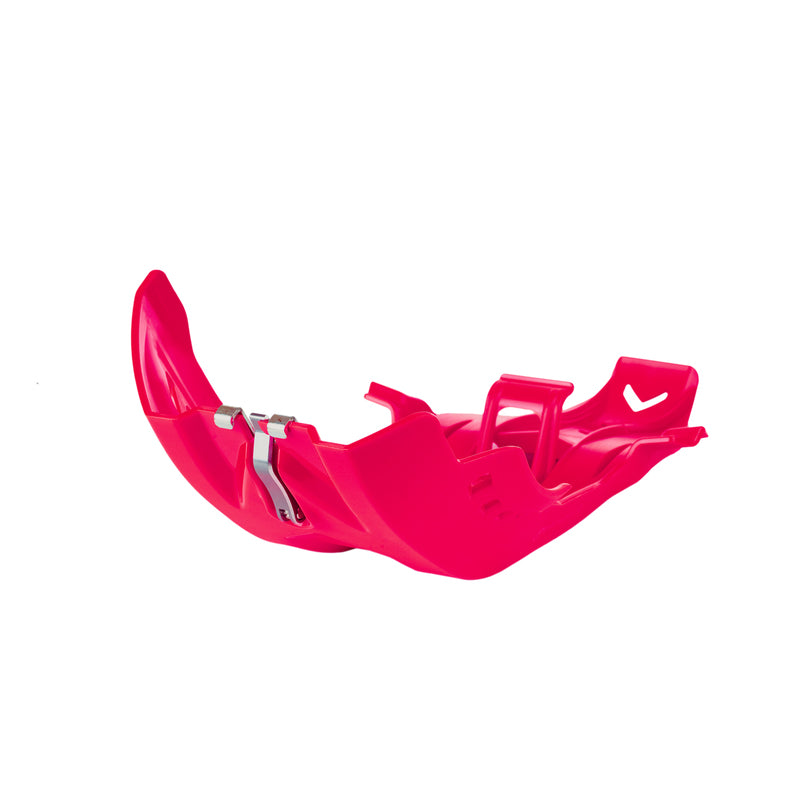 POLIS SKID PLATE WITH LINK PROTECTO, RED